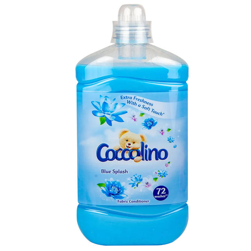 

Кондиционер-ополаскиватель для белья Coccolino Blue Splash 1,8 л 72 цикла стирки