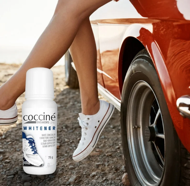

Краска-паста для обуви белая Coccine 75 мл., Белый