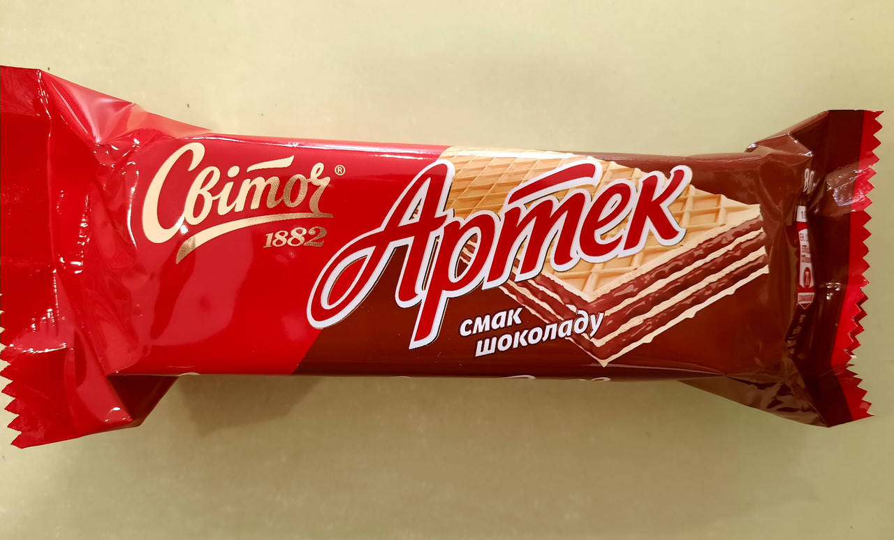 

Вафли Свиточ Артек шоколадный 80 г