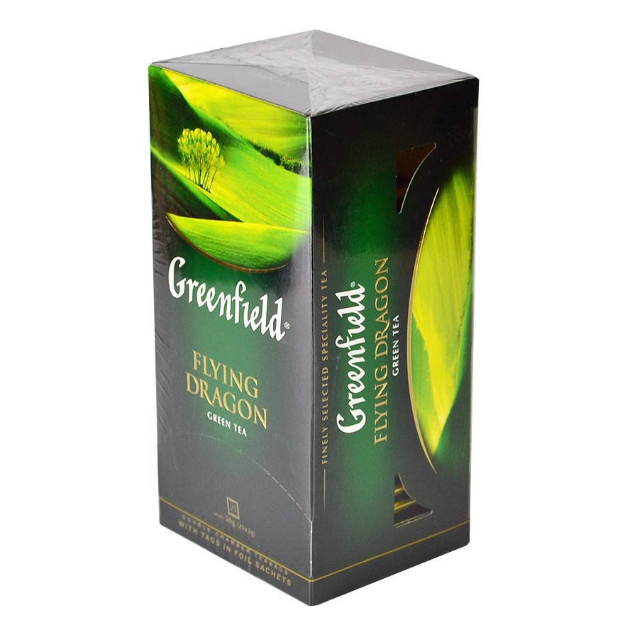

Чай Greenfield Flying Dragon зеленый 25 пакетиков