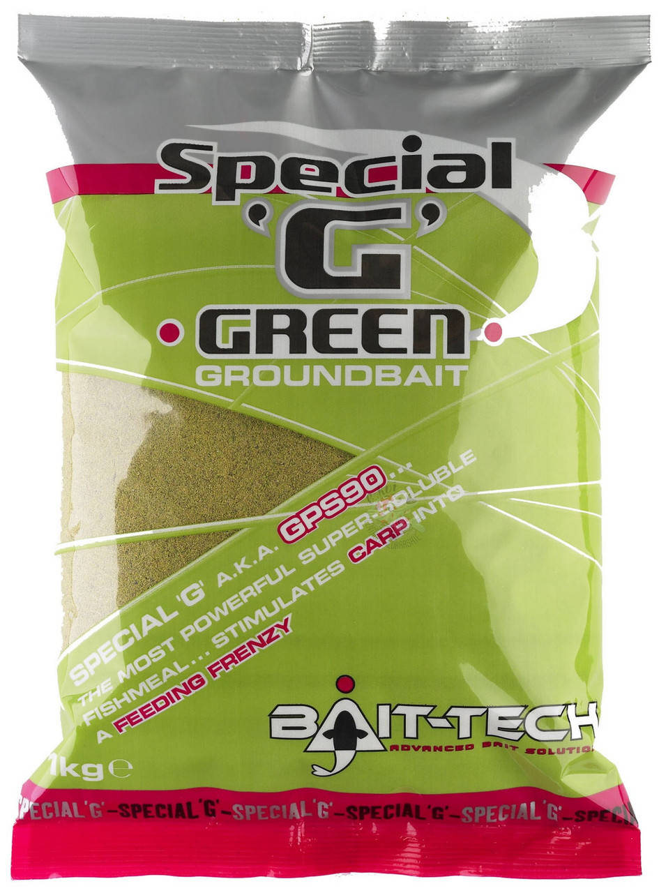 

Прикормка Bait-Tech Special`G`Green Groundbait 1kg