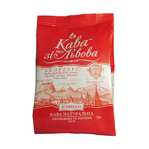 

2007- кофе Кава зi Львова Еспрессо 75г. молотый