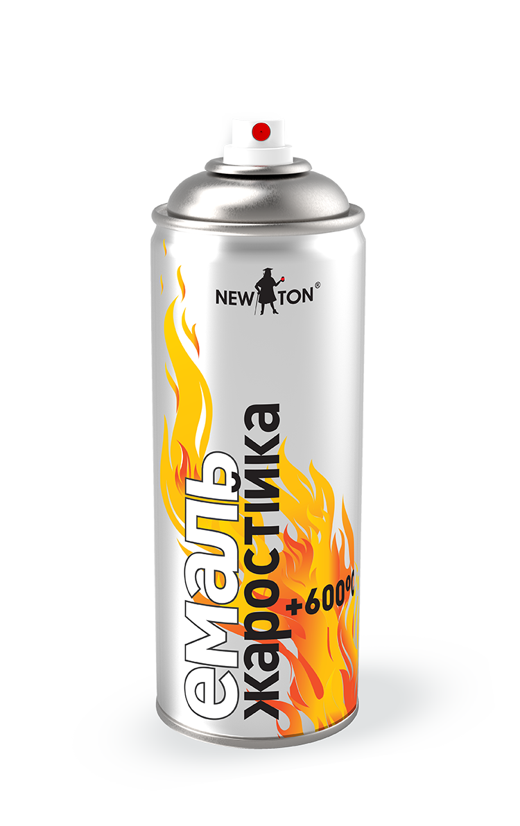 

Высокотемпературная краска жаростойкая черная Newton 400мл