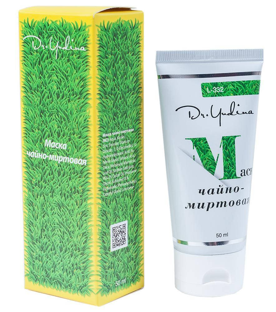 

Маска чайно-миртовая для проблемной кожи Dr.Yudina, 50 мл