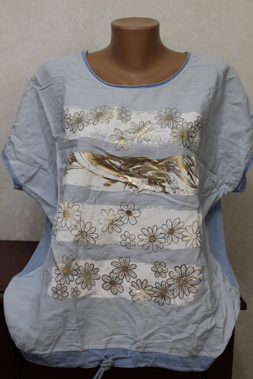 

Блузка женская цветок шнуровка, Разные цвета