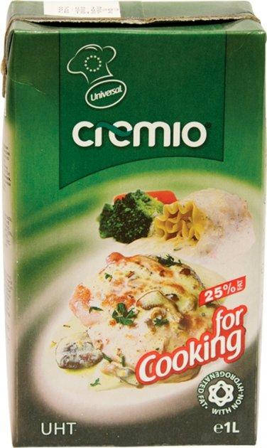 

Сливки кулинарные Cremio 25% 1 л.
