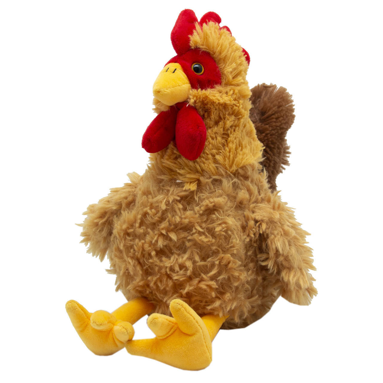 

Мягкая игрушка - цыпленок-петушок, 24 см, коричневый, мех искусственный (M1519124-1)