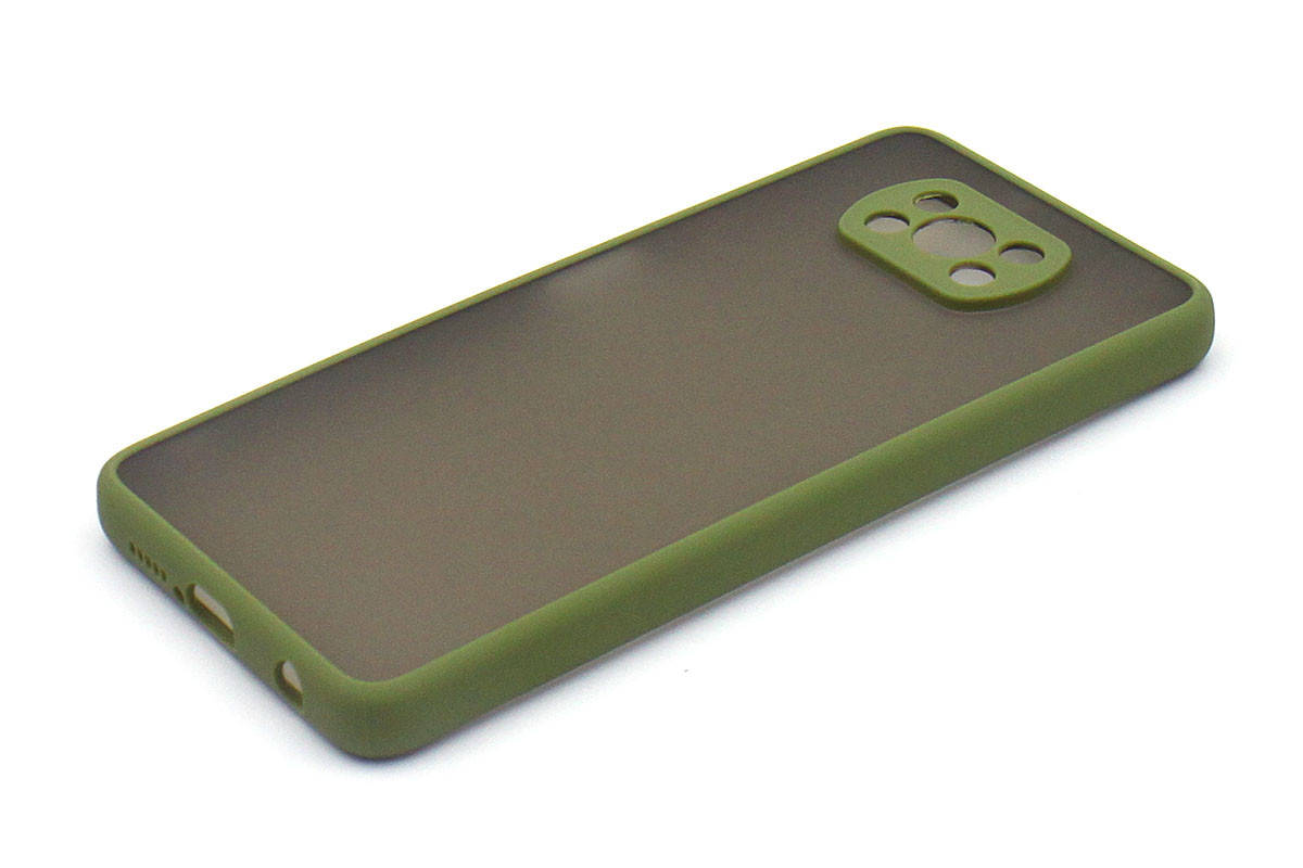 

Чехол CamShield для Xiaomi Poco X3 NFC / X3 Pro Light Green, Зелёный