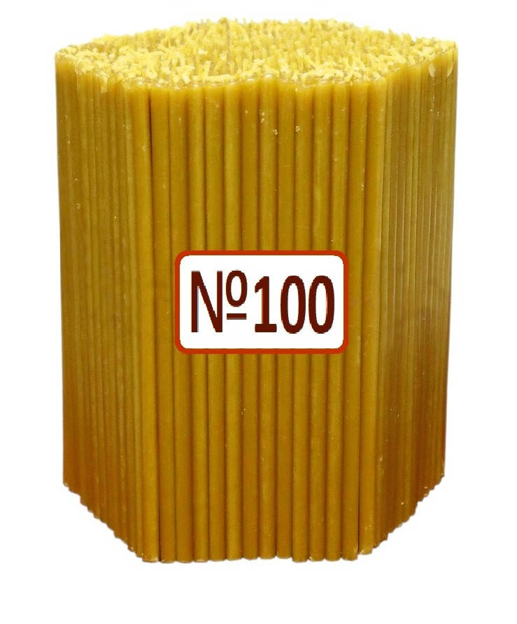 

Свеча восковая №100 1кг (250шт)