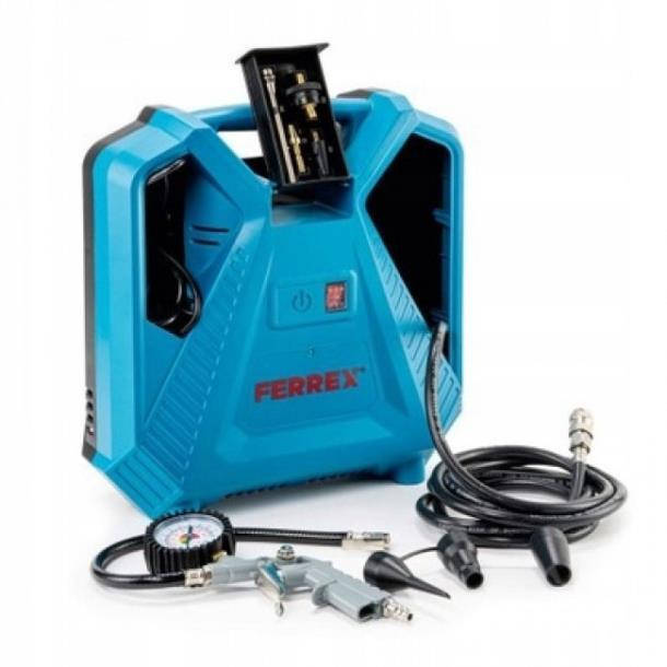 

Портативный безмасляный компрессор Ferrex CQ180D-1 Mobiler Kompressor