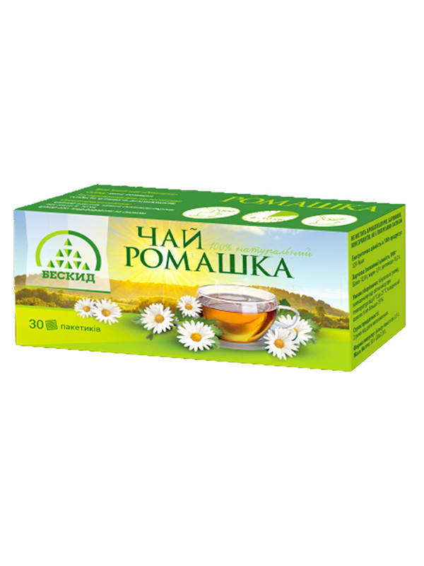 

Травяной чай Ромашка (30 пакетов) (Карпатский чай )