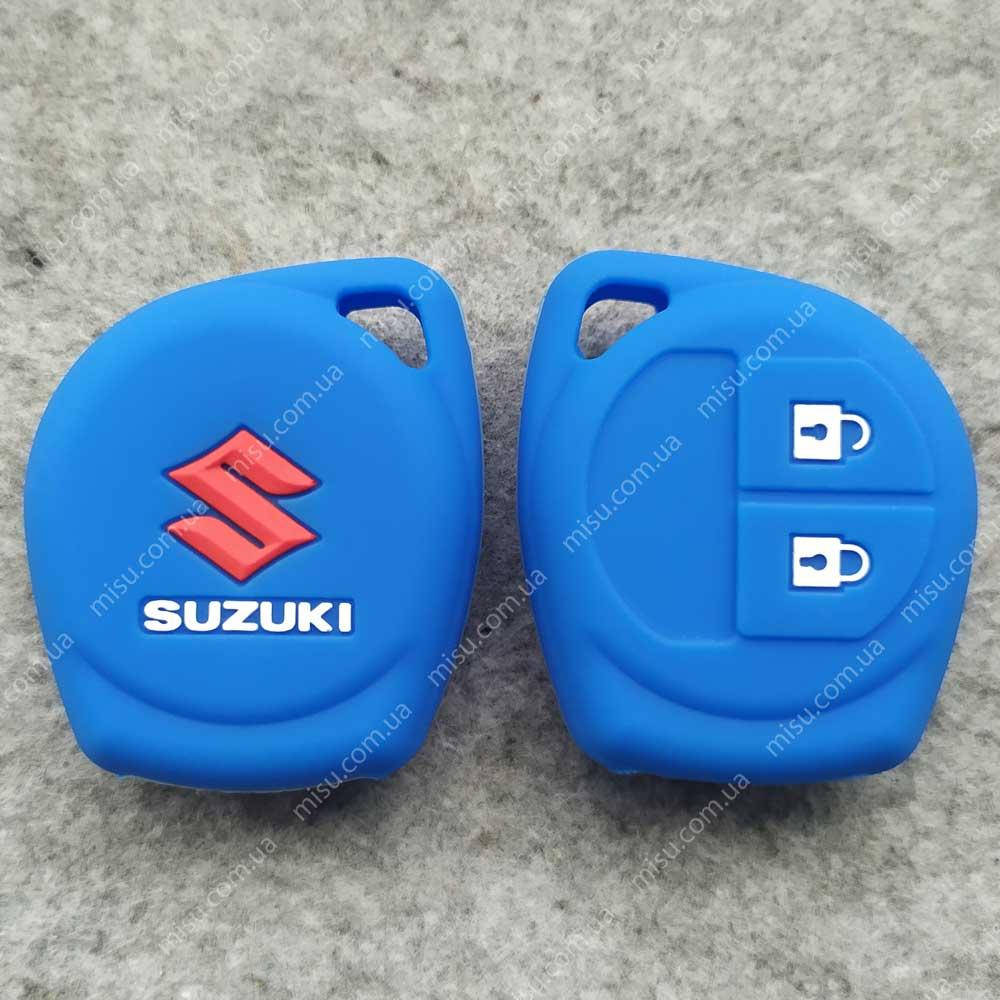 

Чехол ключа ключа Suzuki Vitara, Sx4, Swift, Grand Vitara, Jimny, Ignis, Wagon R синий