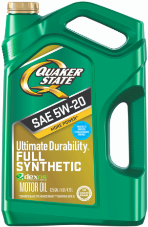 

Оригинальное моторное масло Quaker State Ultimate Durabiliti 5W-20 4.73л 550046189