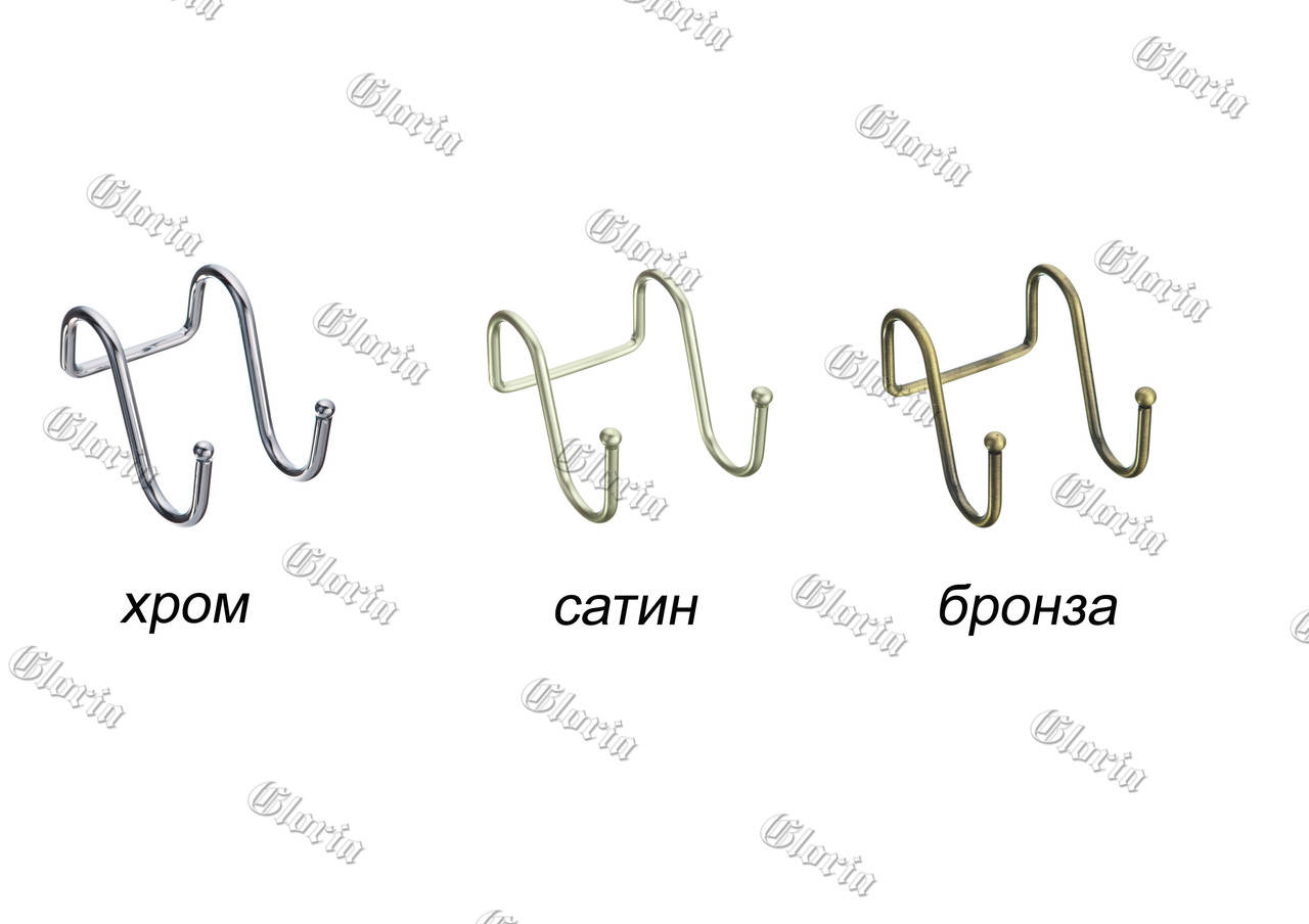 

Крючок рейлинга двойной