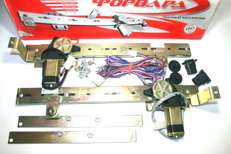 

Стеклоподъемники электрические ВАЗ 21213, 21214, Нива-Тайга (без форточки). Форвард (комплект)