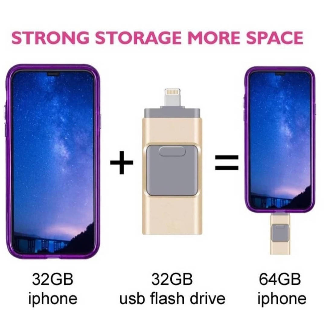 

Флешка Usb для Iphone лучшее качество, Айфон, Андройд 32 Гб