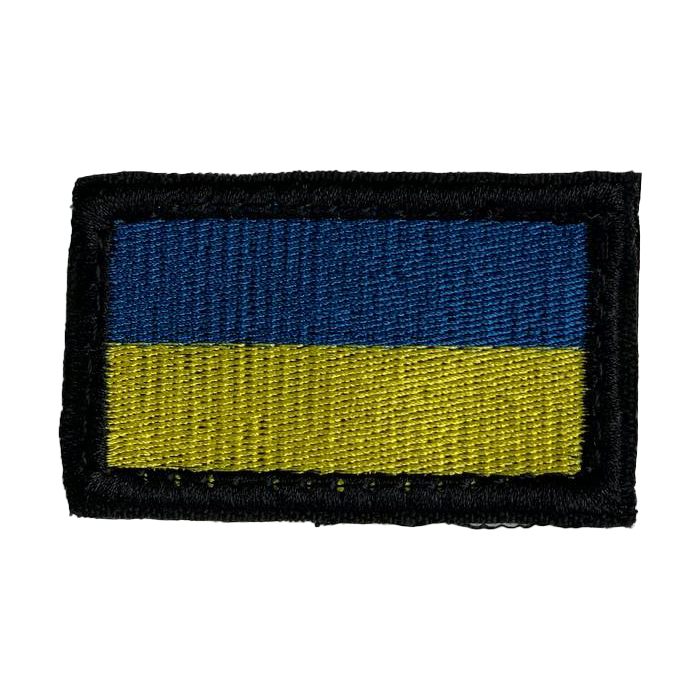 

Флаг Украины на липучке, шеврон, шт. (арт. А130) 7 Х 5 см