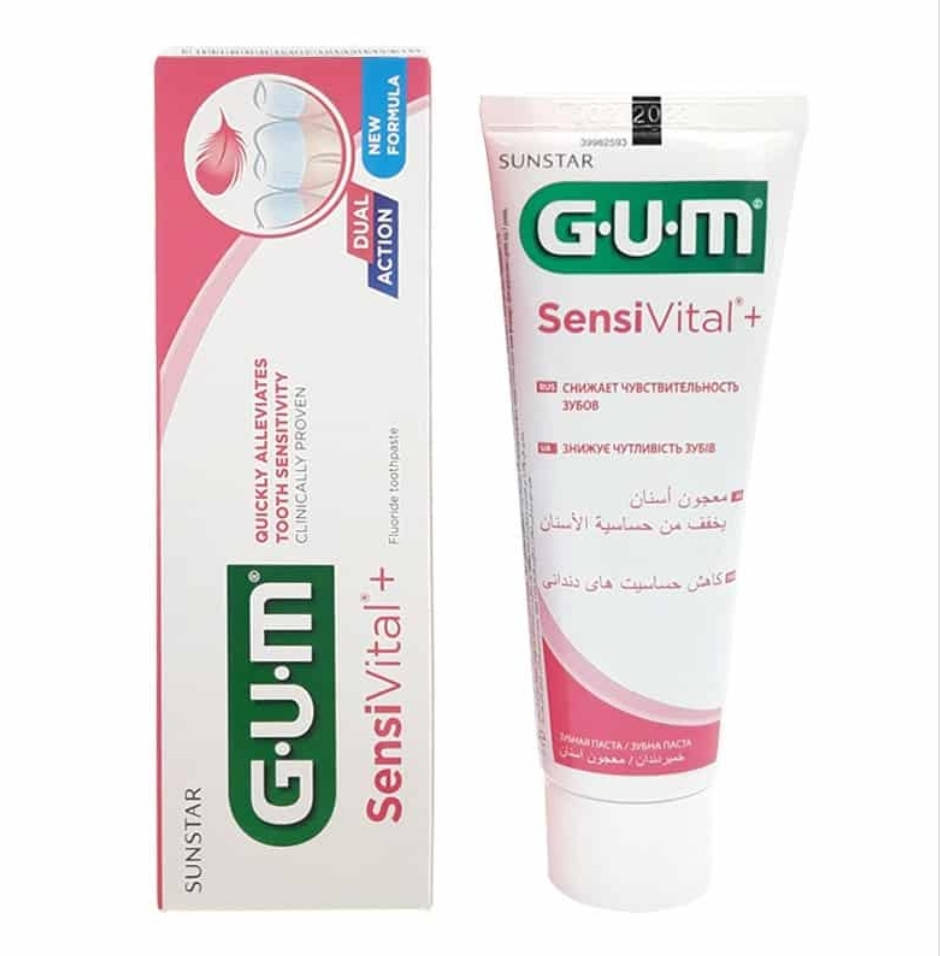 

Зубна паста GUM SENSIVITAL+, 75мл