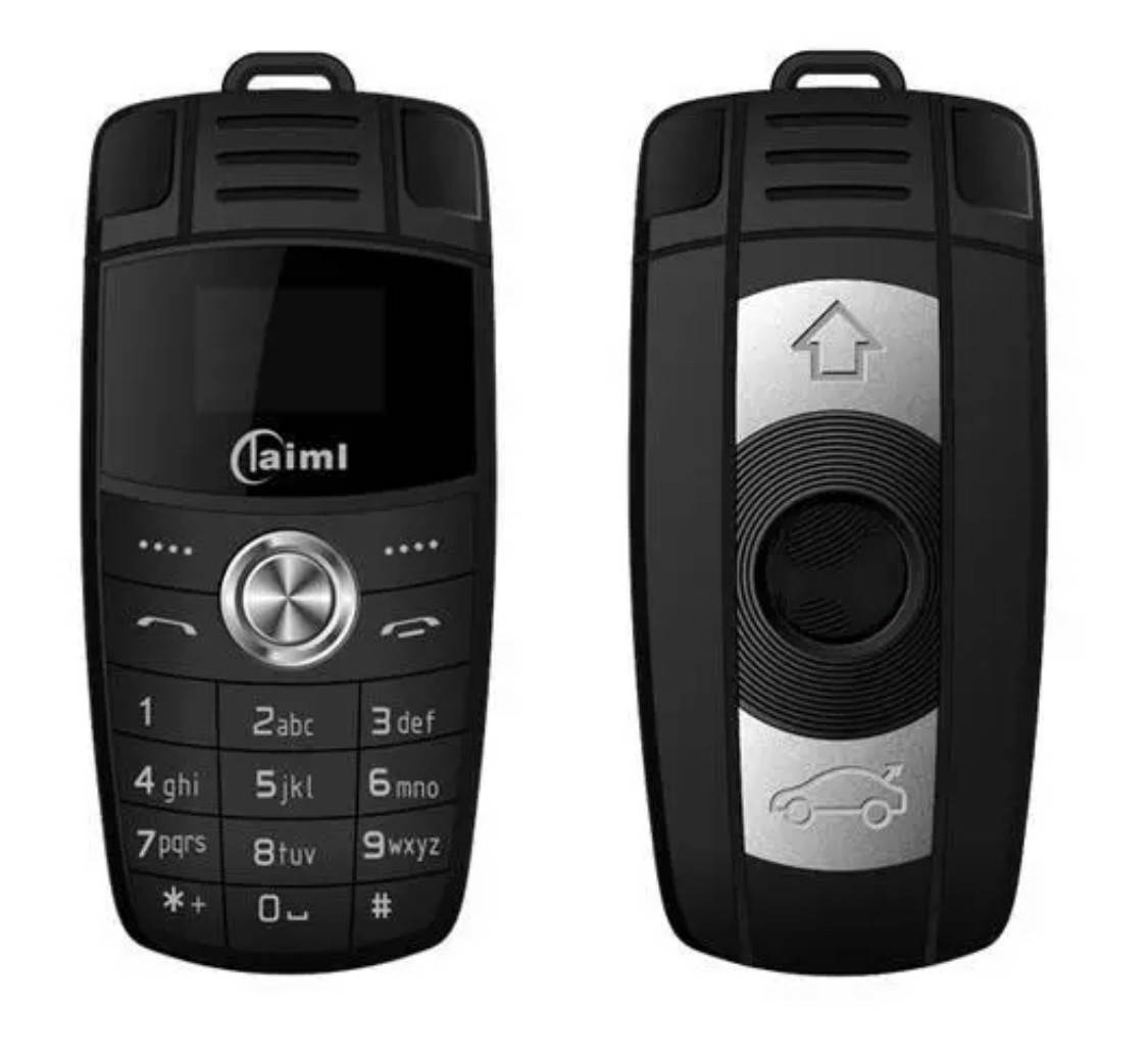 

Мини телефон Bluetooth гарнитура GTStar X6 BMW 2 Sim Черный