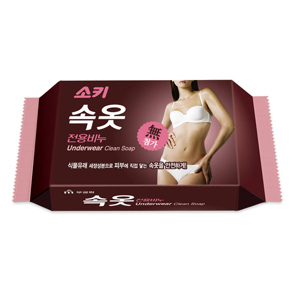 

Мыло хозяйственное для стирки нижнего белья Laundry Soap for Underwear Mukungwha 150 гр