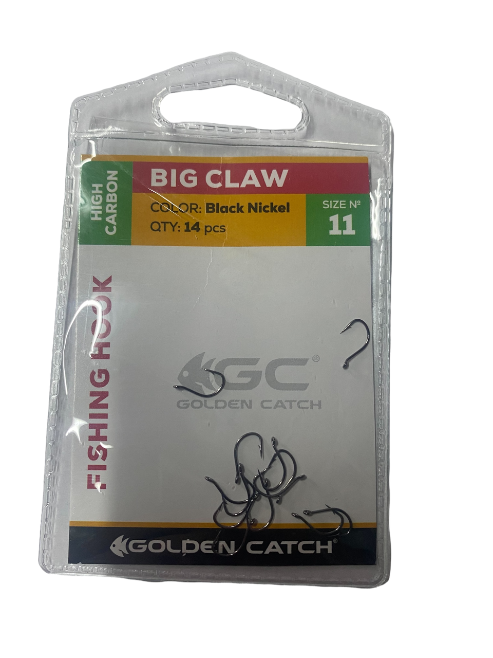 

Крючок GC Big Claw №11(14шт) новая упаковка