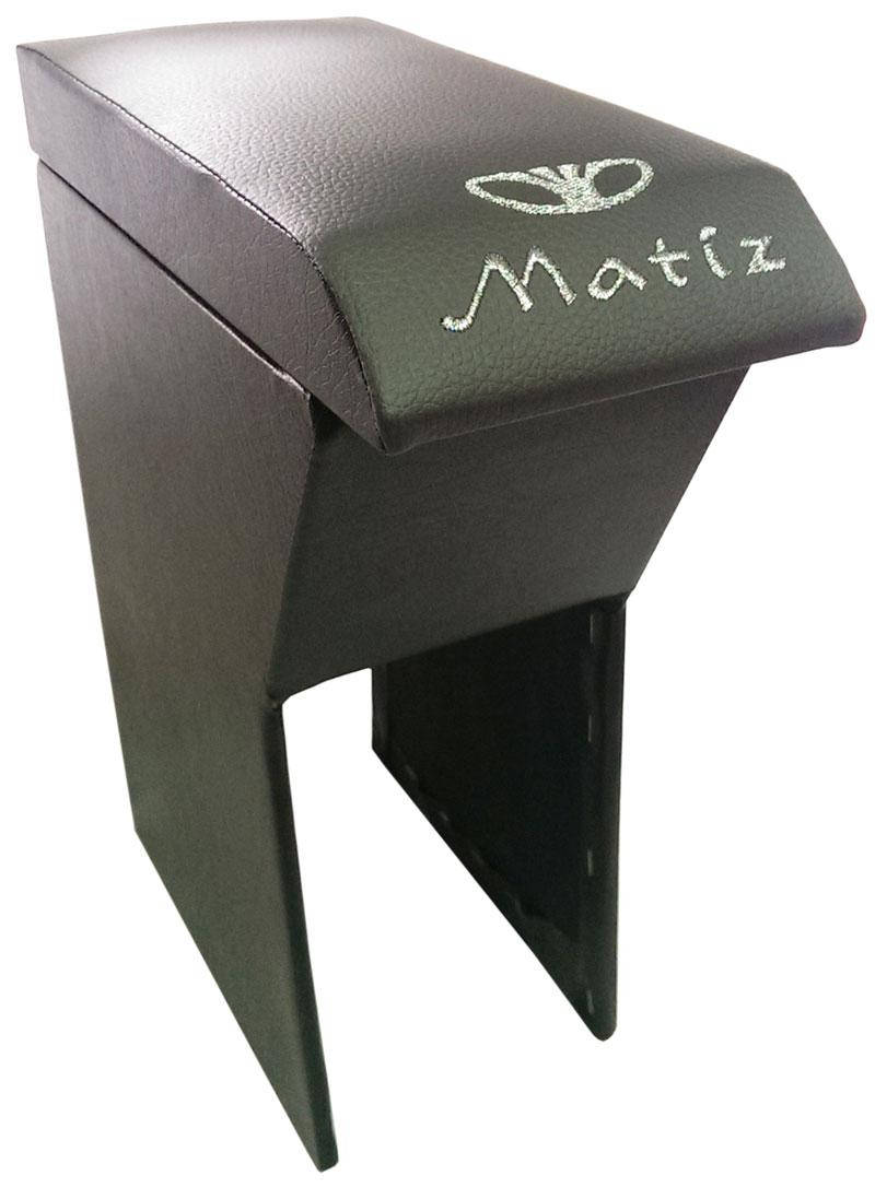 

Подлокотник Daewoo Matiz с вышивкой серый