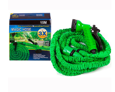

Шланг X-HOSE для полива 15 м Зелёный! Лучший подарочек
