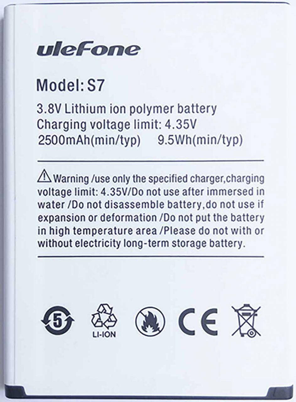 Ulefone S7 Аккумулятор Купить