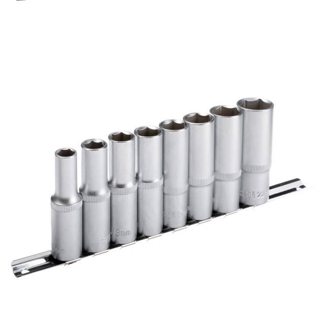 

Набор удлиненных головок на планке INTERTOOL ET-6009