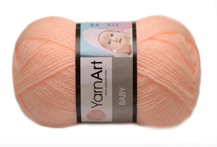 

YarnArt Baby, Персик №204, Персиковый