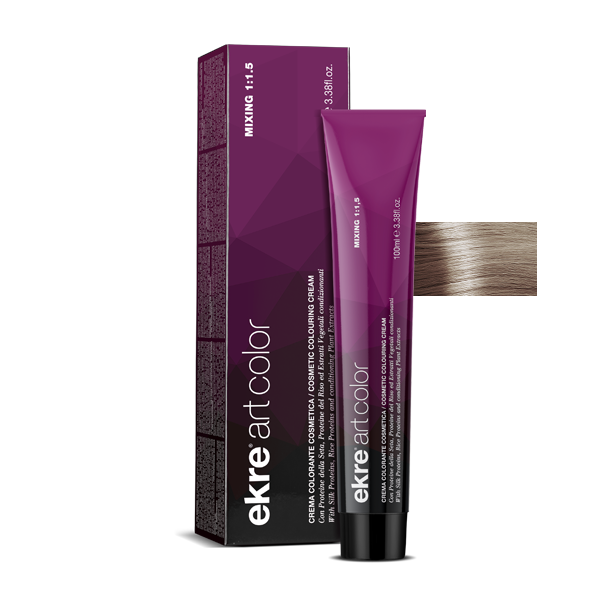 

Крем-краска для волос EKRE Art Color Cream №9/12 Very Light Violet Ash Blonde 100 мл