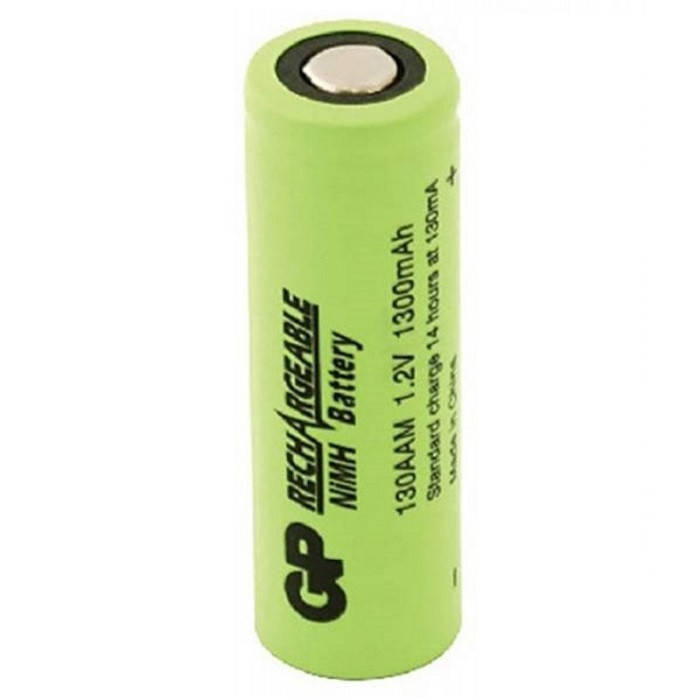 

Аккумулятор промышленный GP 130AAM-B 1300 mAh NI-MH AА 1.2V