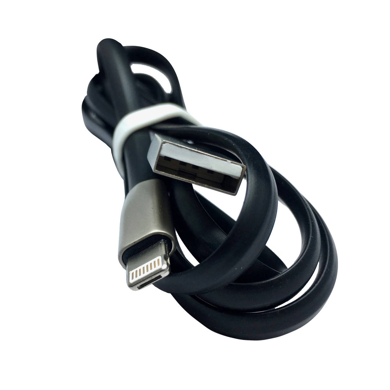 

Кабель USB Portable Cable 2in1 Lightning / MicroUSB (1m) (black), Черный