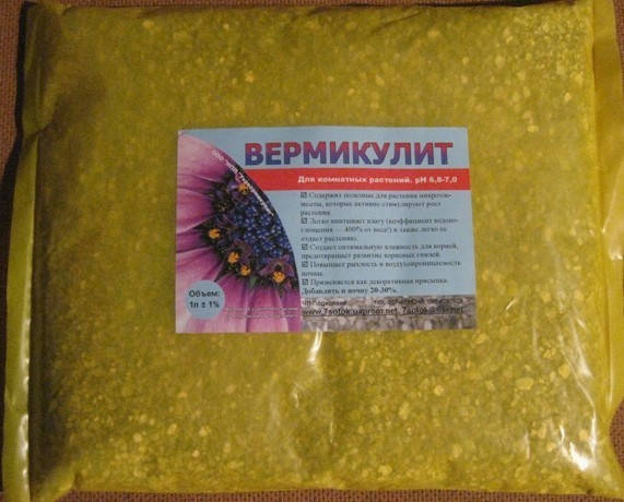 

Вермикулит вспученный, 1 л.