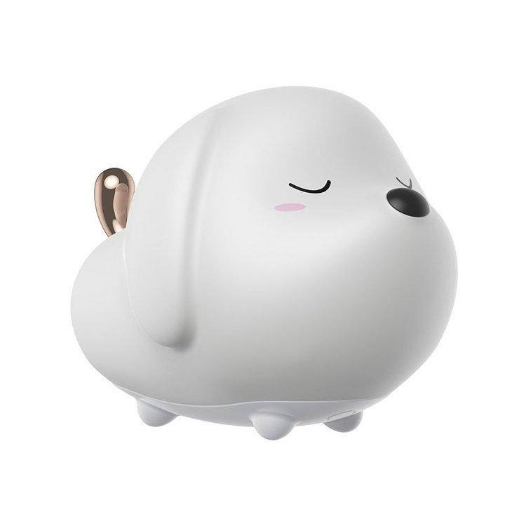 

Ночник Baseus Cute series doggie silicone night light, White (DGAM-B02), Белый
