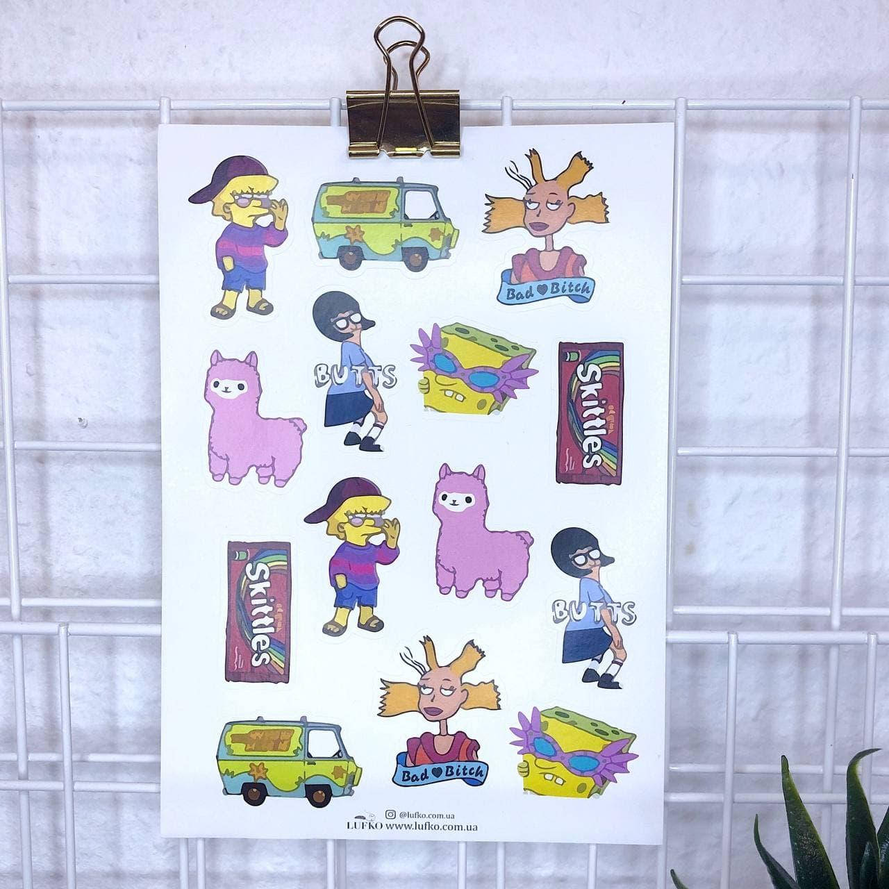 

Наклейки Trend Lufko А5, Разные цвета