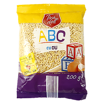 

Макарони Тірадел АВС для дітей Tiradell ABC for children 24шт/ящ (Код : 00-00006283)