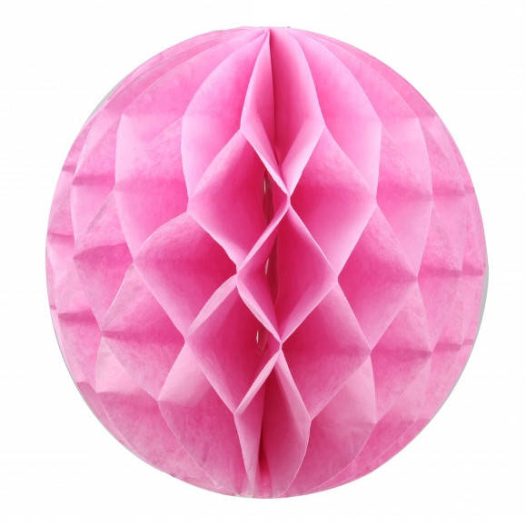 

Шары соты нежно розовые 20 см