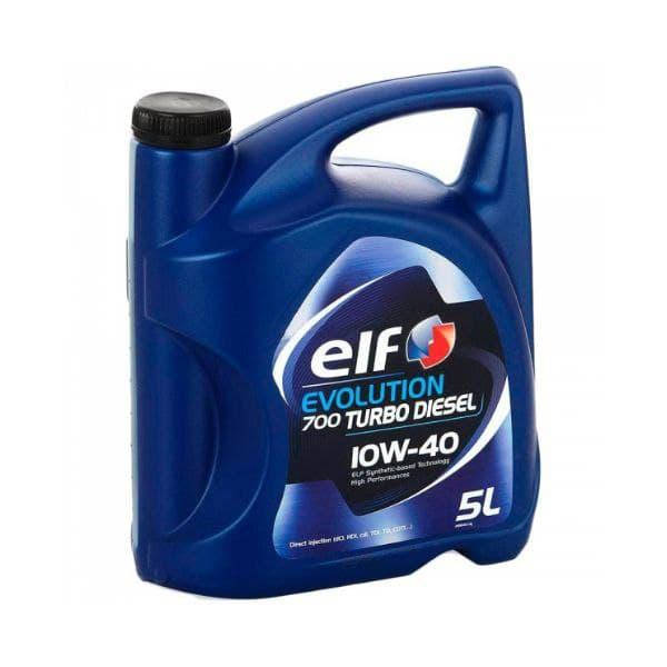 

Моторное масло Elf Evolution 700 Turbo Diesel 10W-40 5л (214121) ORG 214121