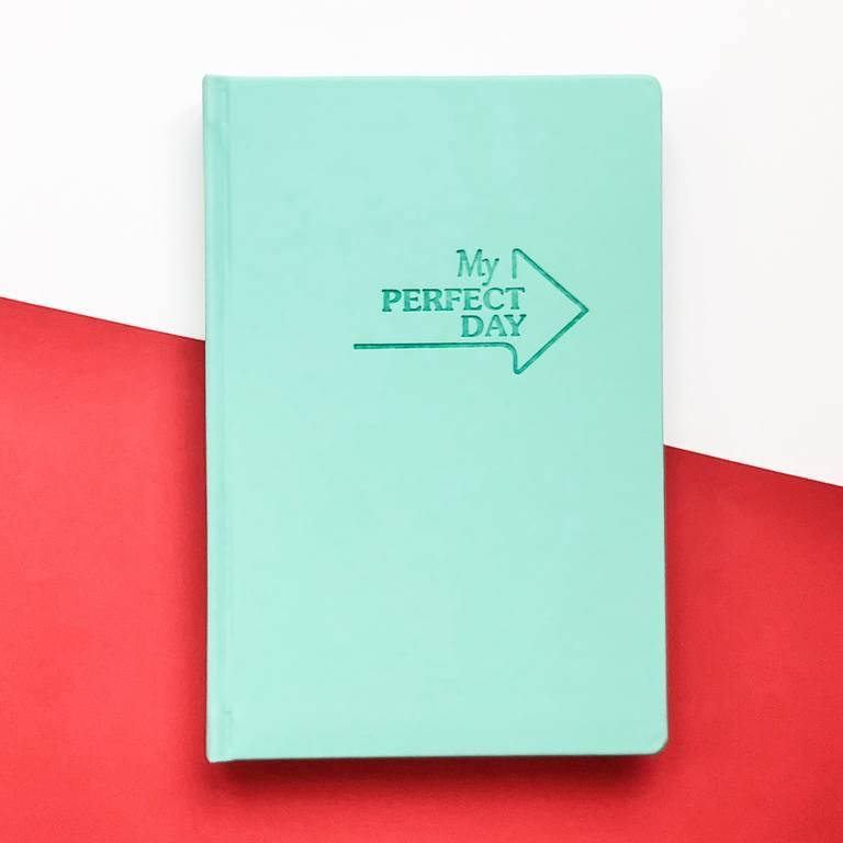 

Планер Мотивирующий My perfect day LifeFLUX А5 Мятный украинский язык