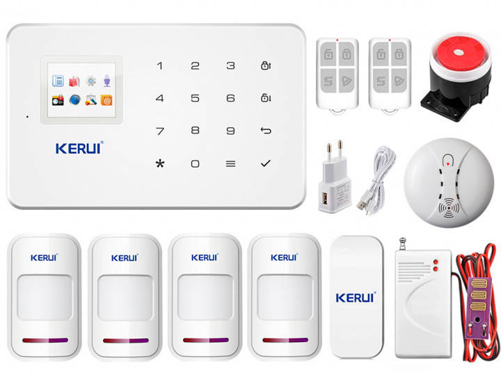 

Комплект сигнализации Kerui G18 Pro для 3-комнатной квартиры! Гарантия 24 месяца!