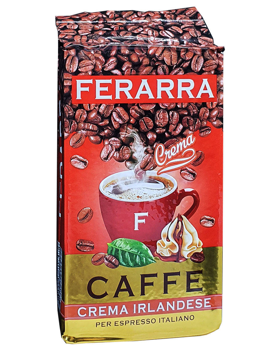 

Кава мелена Ferarra Crema Irlandese з ароматом ірландського крему 250 г (53344)