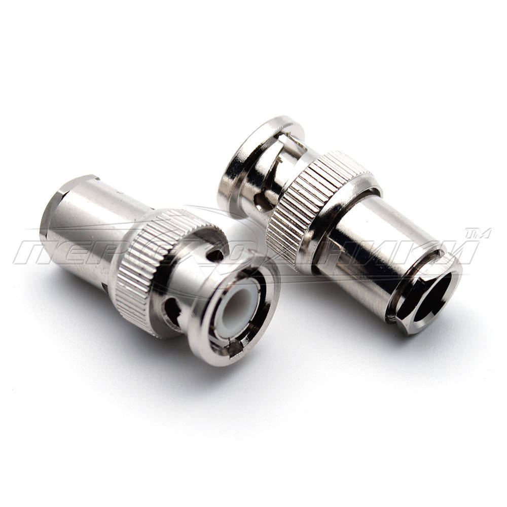 

Разъем штекер BNC под кабель RG-58, Clamp/Solder (зажим/пайку)