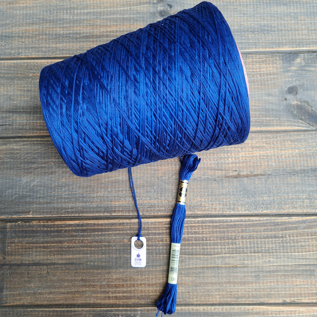 

Мулине DMC 336 Indigo blue на метраж, Коричневый