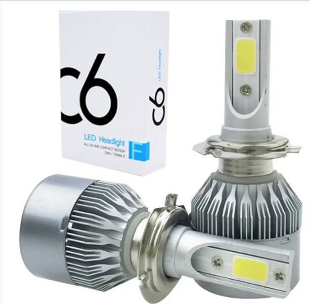 

Комплект LED ламп C6 H7 цоколь Top