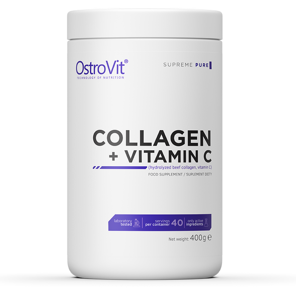 

Collagen + Vitamin C OstroVit 400 г Без смакових добавок