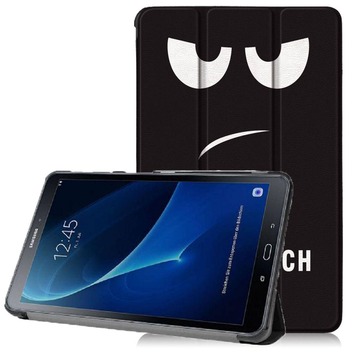 

Чехол Samsung Tab A6 10.1 SM-T580 Don't touch my Tab, Разные цвета