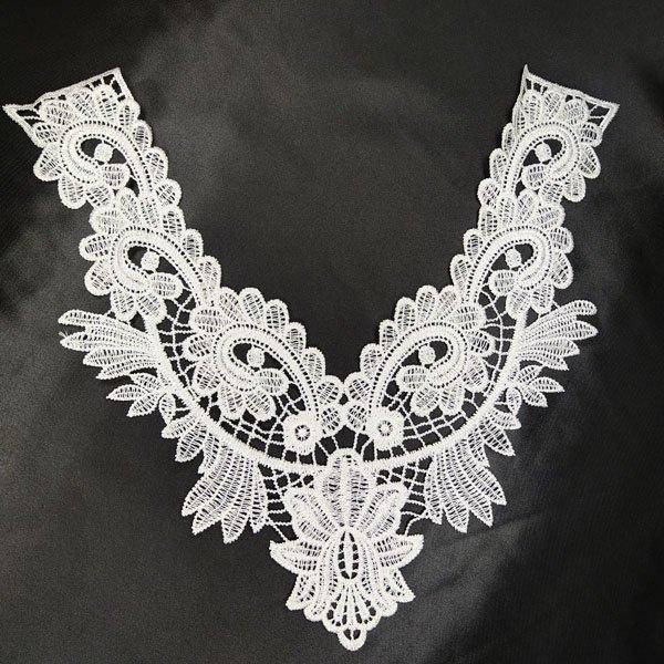 

Лейсы кружевные фрагменты Sindtex Цвет - Белый (ЛК-F1319W)