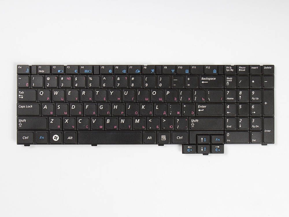 

Клавиатура для ноутбука SAMSUNG NP R519, black, RU, Черный