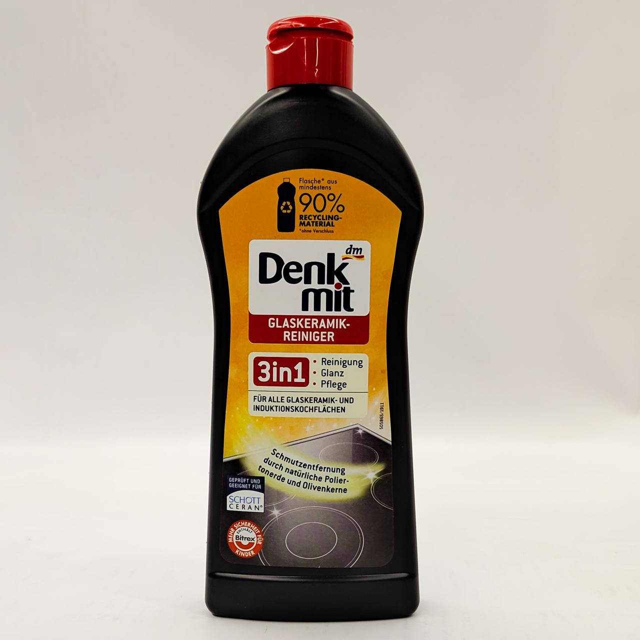 

Средство для очистки металлокерамических плит Denkmit Glaskeramik-reiniger